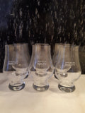 Set of 6 Glencairn branded whisky glasses